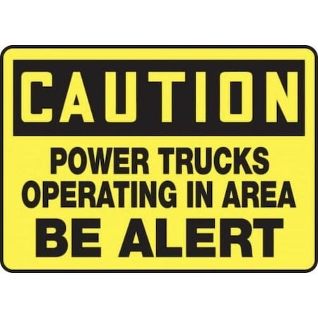 Accuform OSHA CAUTION SAFETY SIGN FORKLIFT MVHR647VP MVHR647VP